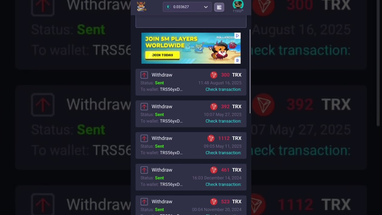 Cuánto dinero podríamos hacer en rollercoin | Calculadora para las ligas de  rollercoin - YouTube