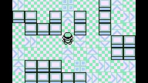 Pokémon Red - Celadon Game Corner - B2F Rocket Hideout spin puzzle