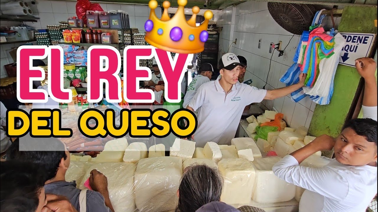 MERCADOS DE Managua | EL  REY DEL LÁCTEO, El Ivan Montenegro.