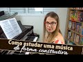 Como estudar uma música de forma construtiva | Posso tocar com Daiany Dezembro