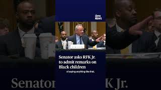 WATCH: Senator asks RFK Jr. to admit remarks on Black children