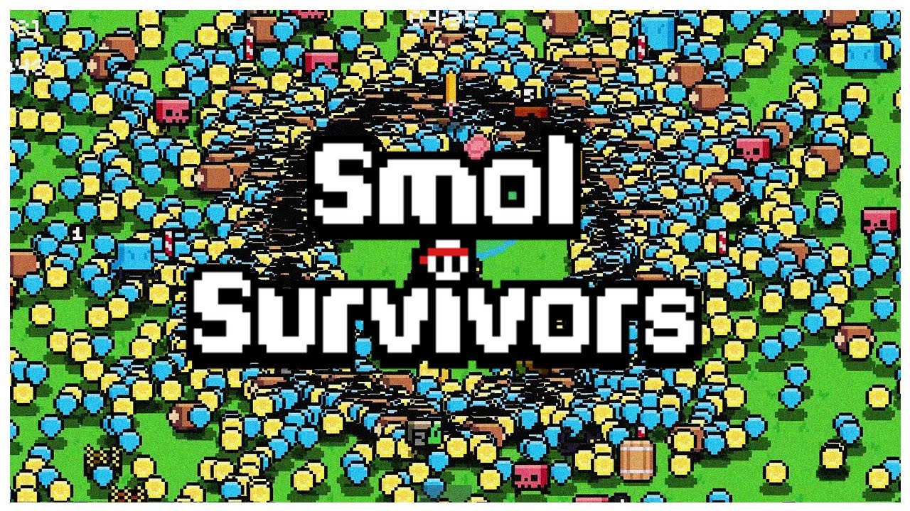 Fighting Massive Hordes Of Enemies!! 【 Smol Survivors 】