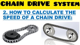 CHAIN DRIVE SYSTEM / HOW TO CALCULATE THE SPEED OF THE CHAIN DRIVE SYSTEM/PURPOSE OF THE CHAIN DRIVE by MBS Engineering 74 views 1 month ago 4 minutes, 58 seconds