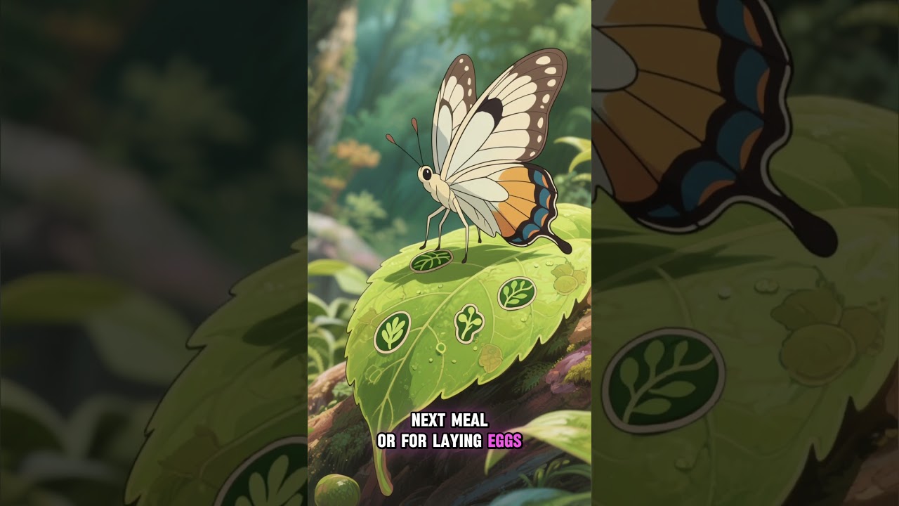 🦋 Butterflies Taste With Their Feet — Here’s How Nature Made It Possible 🌸✨