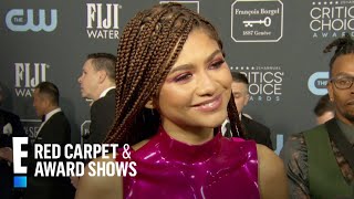 Now that's what you call fashion forward! the "euphoria" actress turns
heads at 2020 critics' choice awards as she talks about how "right"
hbo series...