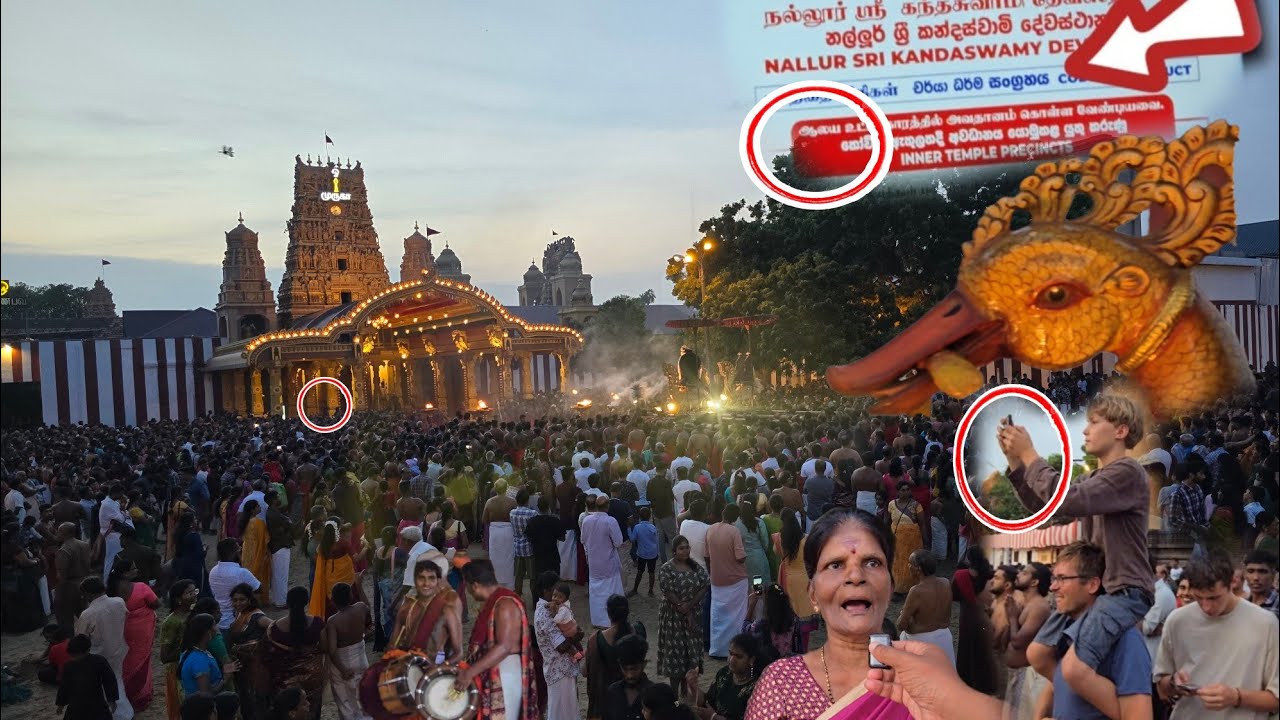 நல்லூர் 5ஆம் நாளில் சிங்களத்தில் எழுதப்பட்ட புது விடயம்! இப்படி நடந்ததா? இதுவரை பார்க்காத காட்சிகள்!