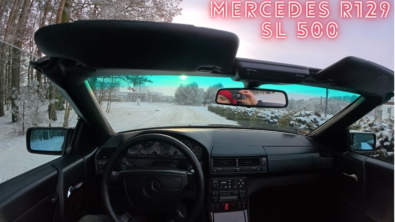 Czy Cabrioletem można jeździć zimą? Mercedes R129 SL500 