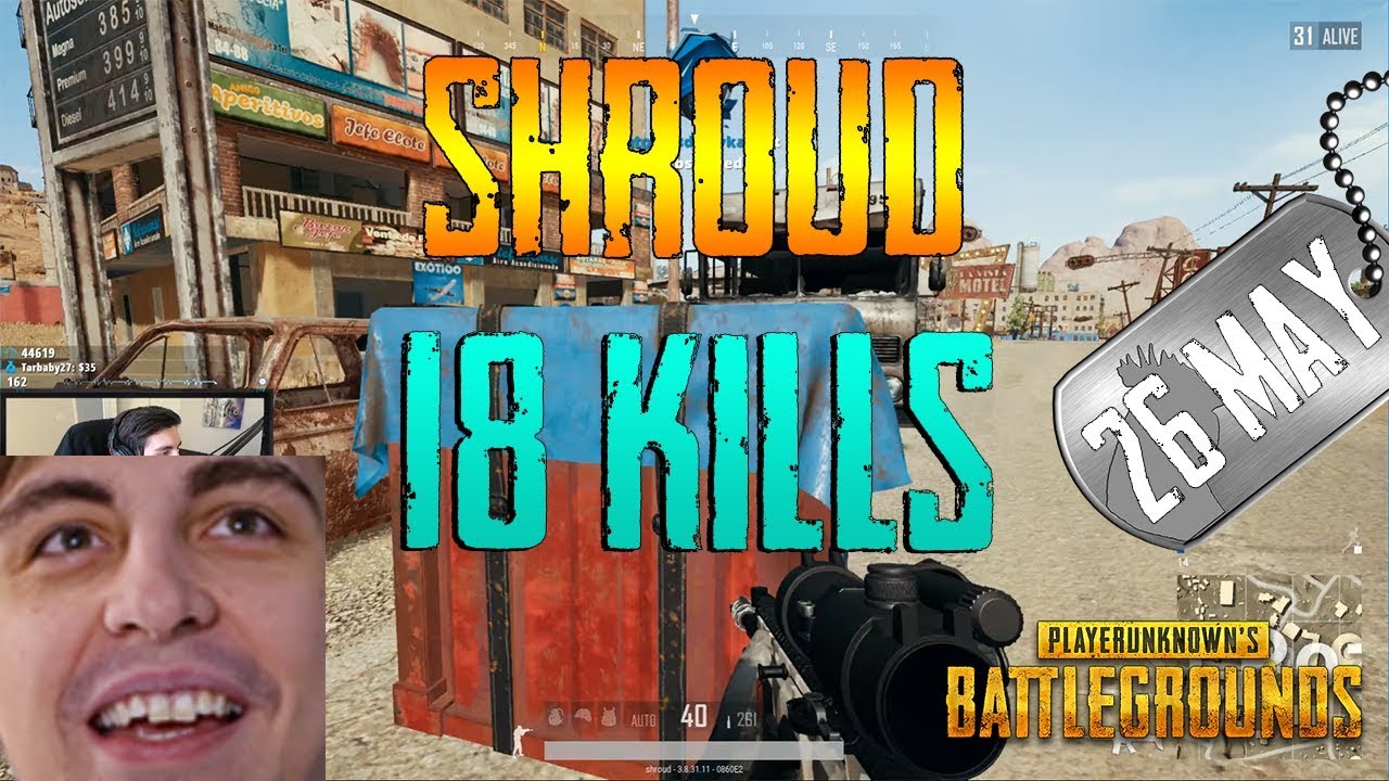PUBG | Shroud | 18 Kills
