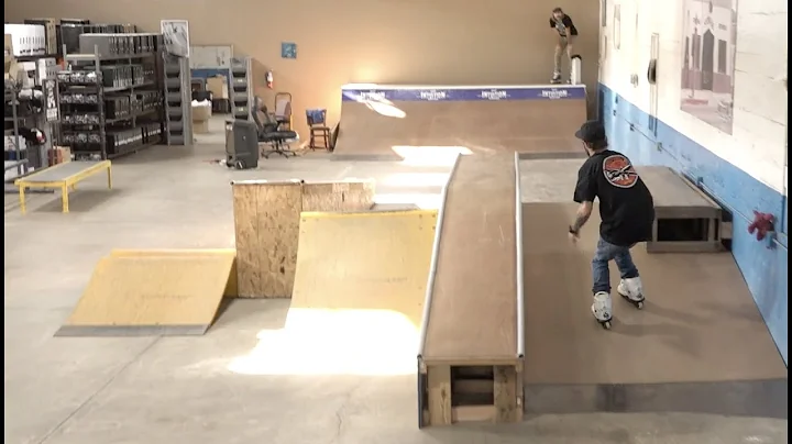 Plywood Waves on #Rollerblades at Intuition Skate ...