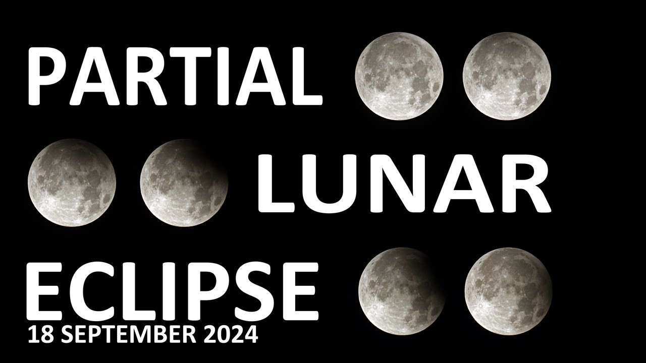 Partial Lunar Eclipse from North Yorkshire - 18 September 2024 - YouTube