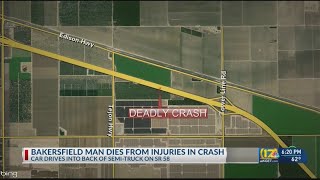 Coroner identifies man killed in Highway 58 collision near Towerline Road
