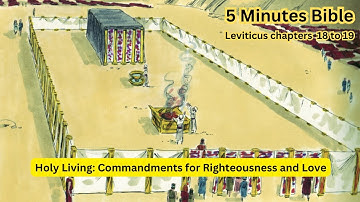 5 Minutes Bible | Leviticus 18  to 19 | #Jesus #Bible