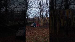 Brian living in a tent on the streets of Midhurst - Homless -  Útigangskarl - Utangarðsfólk