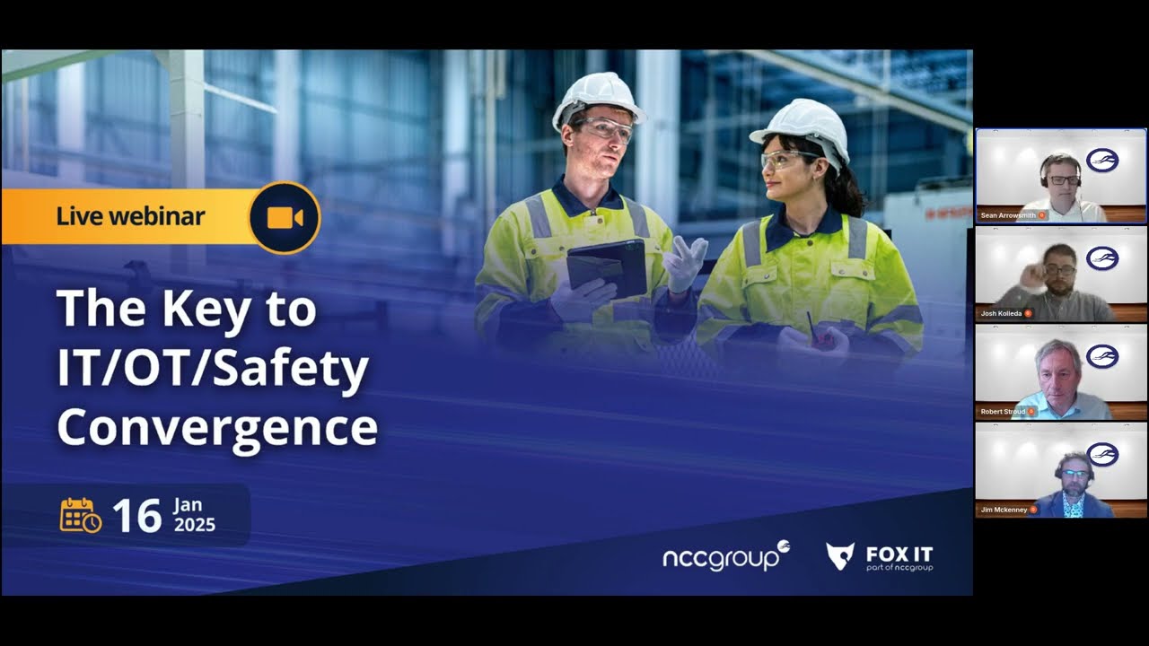 OT/IT Cyber Security Webinar Series - 2. Maximize Operations