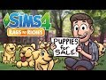 Puppies for Sale | Sims 4 Rags to Riches Ep.3 "The Sims 4 Lets Play"