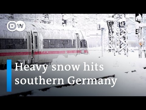 Snow causes serious disruptions on major roads in Germany and neighboring countries | DW News