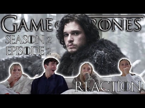 GAME OF THRONES SEASON 2 EPISODE 2 'THE NIGHT LANDS' GROUP REACTION