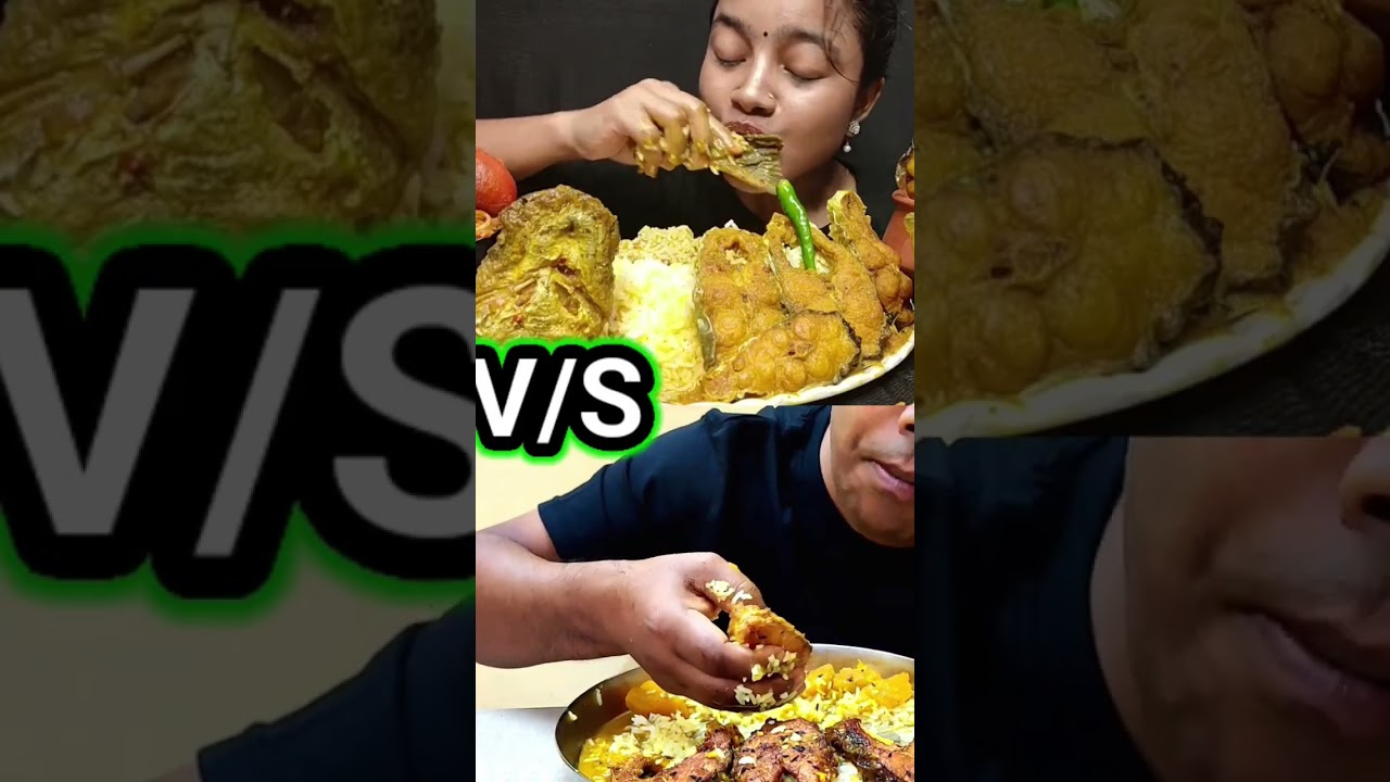 Eating challenge Psk - Asmr v/ s Sonali eating show// Eating show