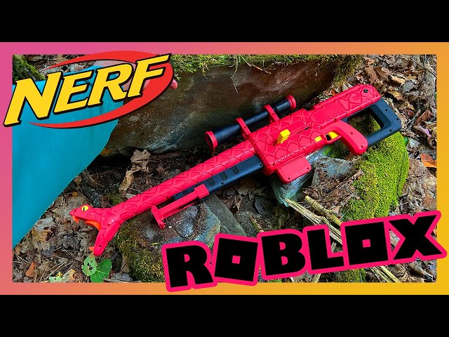 Lança Dardos Nerf Roblox Zombie Attack Viper Strike Hasbro em
