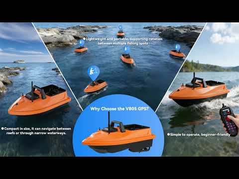 New!!! Flytec V805 GPS MINI BAIT BOAT