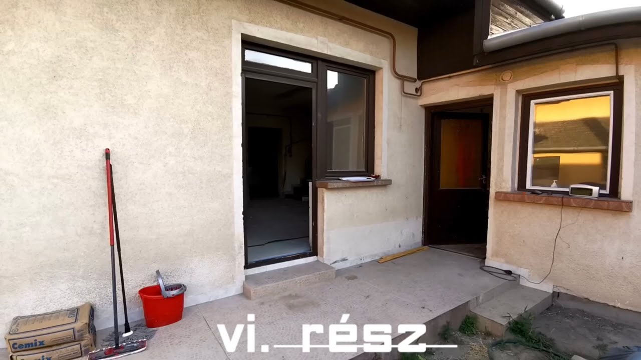 Családi ház felújítás - Nyílászárók, festés, egyéb - VI. Rész (Timelapse video)