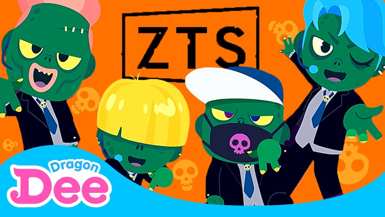 Zombie KPOP Dance 🧟‍♂️ ZTS Zombie Ver. BTS 🎤 Monster Moves DanceA