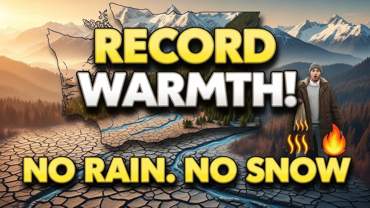 Record-Breaking Warmth & Dry Spell in Pacific Northwest!