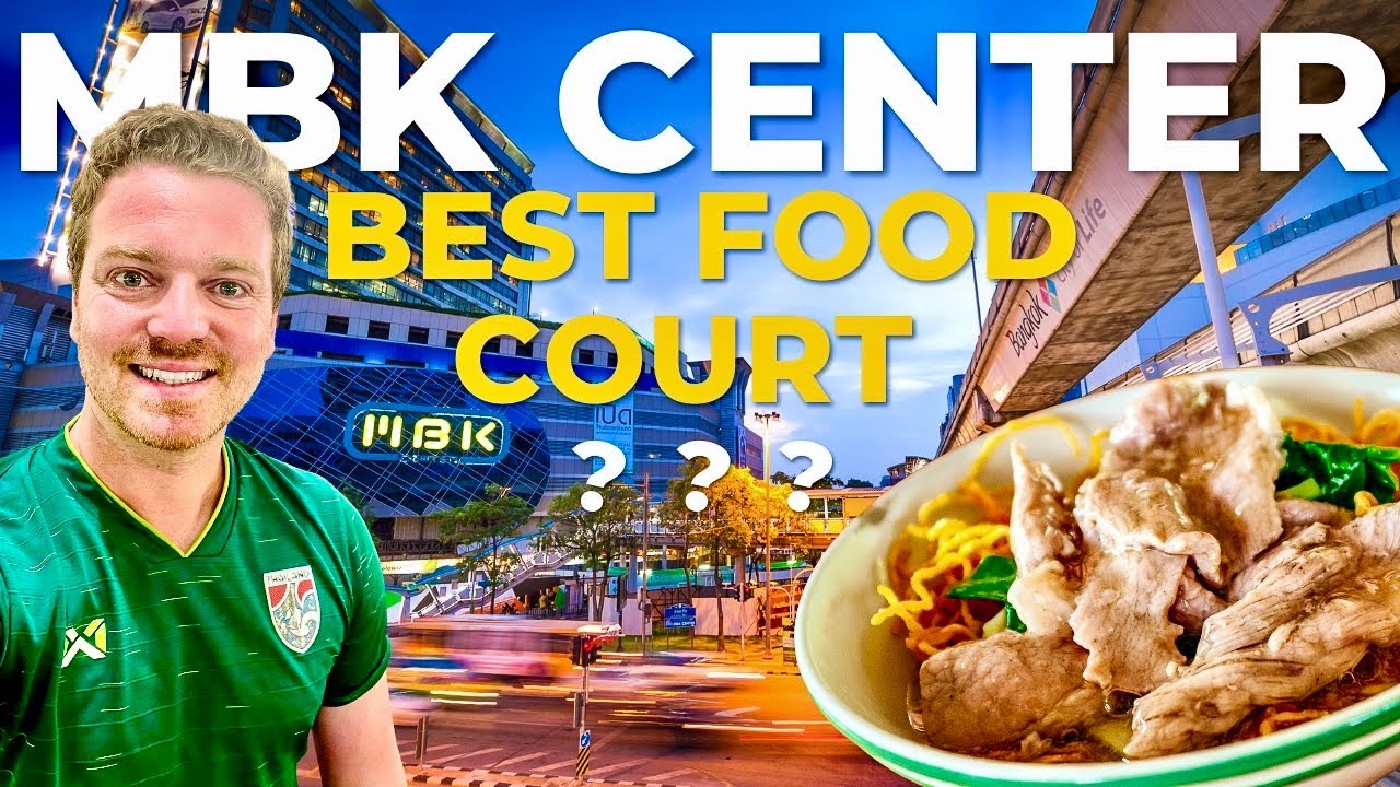 Would You Eat These Noodles? MBK CENTER FOOD COURT 🇹🇭 BANGKOK 2023 ...