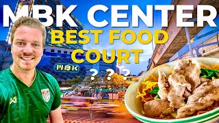 Would You Eat These Noodles? MBK CENTER FOOD COURT  BANGKOK 2024