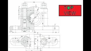 Plumber block top view part:-2 assembly in hindi by nontech / tech with SNY