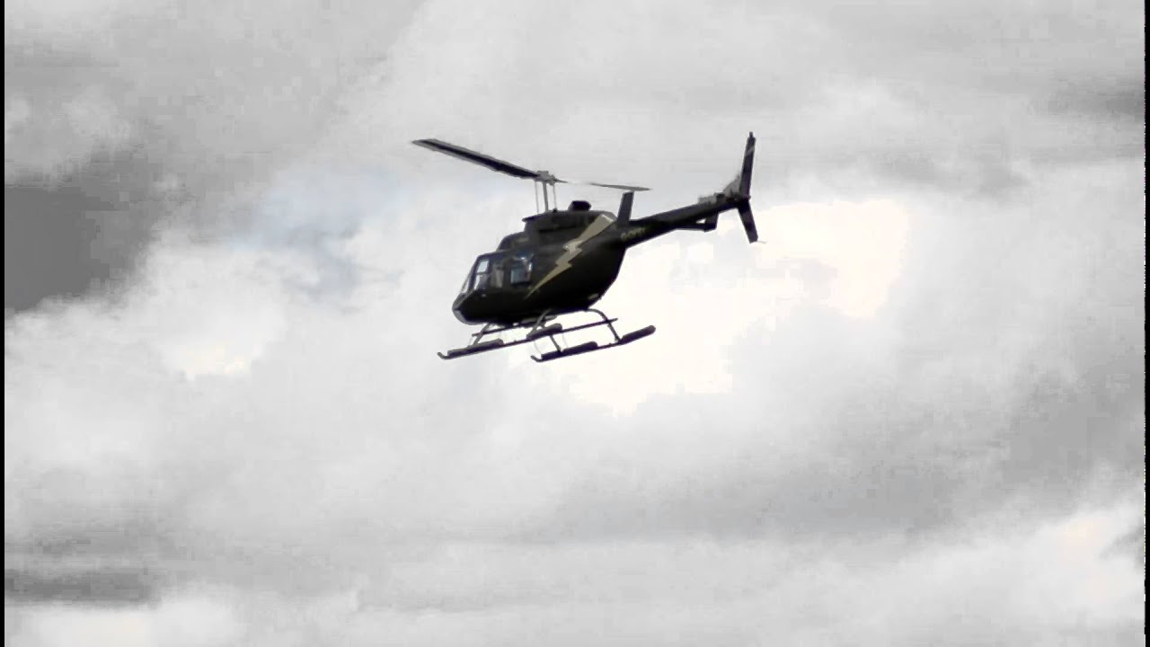 Bell Longranger III at EGBO airport