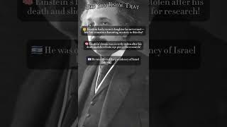 You Thought Einstein Was Just Smart? Think Again! #einstein #genius #unknownfacts Wealth