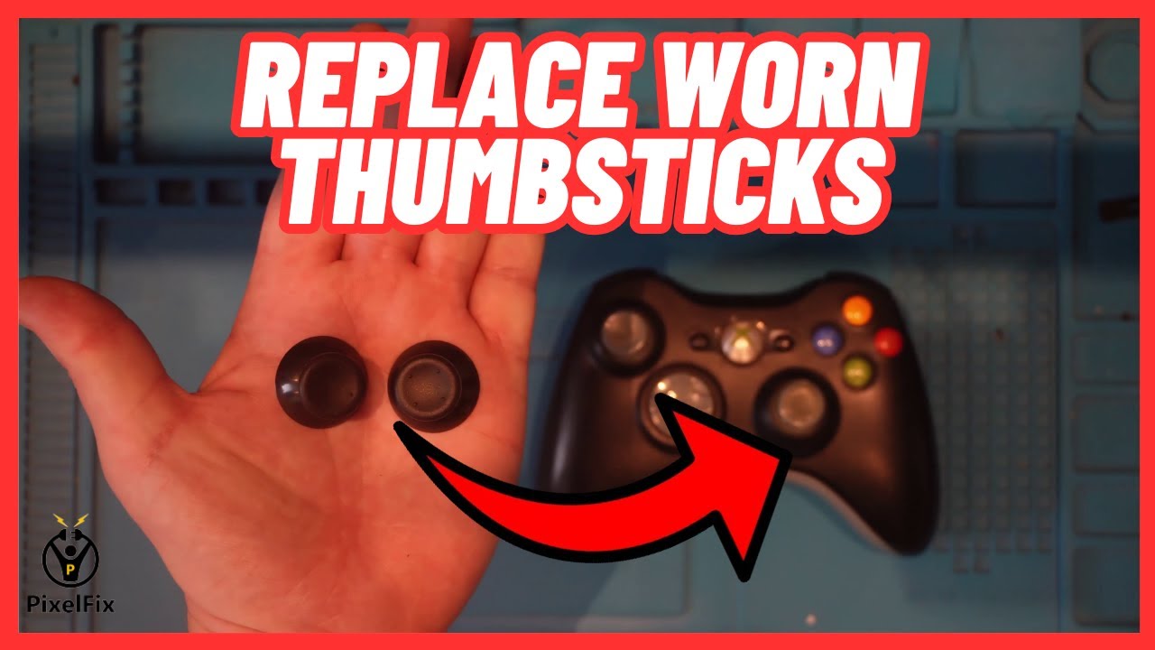 Xbox 360 Controller Thumbstick Replacement | 5 Minute Fix for Worn Joysticks