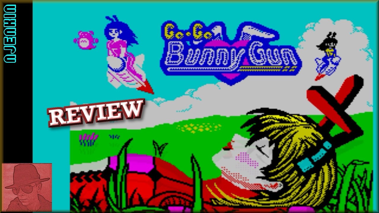ゲーム Go-Go BunnyGun : Homebrew from 2026 - on the ZX Spectrum 48K