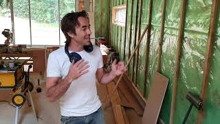 Channel Update, first fix work, MVHR, plumbing and underfloor heating, and a help from Greg's Mowing
