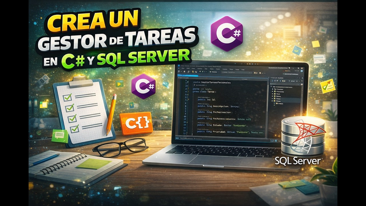 Crea un Gestor de Tareas en C# y SQL Server | Windows Forms + CRUD ...