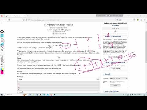 Codeforces Round 892 (Div. 2) || C. Another Permutation Problem || Bangla Tutorial with c++ code
