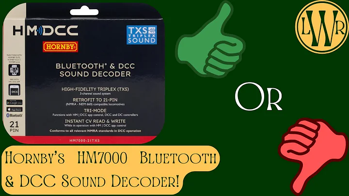 Bluetooth Controlled Model Trains? - Hornby's HM7000 Bluetooth & DCC Sound Decoder Overview - Ep.12