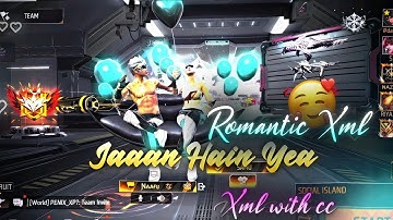 Arman Hain Yea Xml with Cc || new free fire Xml File || free fire xml||free fire  xml file #naaafizz