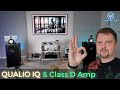 Qualio iq speakers with 300 wpc dclass amplifier  4k sound demo