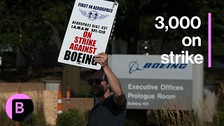 3,000 Boeing Defense Workers Go Out on Strike