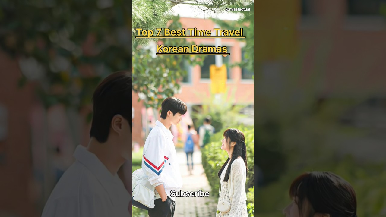 Top 7 Best Time Travel Korean Dramas 💙👍🏻#top10 #kdrama #drama