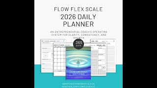 2026 Planner Set Up Flow Flex Scale with Jennifer Britton 11 25 25