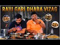 Spicy food at raju gari dhaba  vizag  chicken biryani 