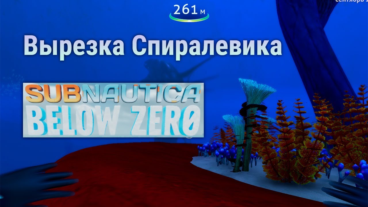 Вырезка спиралевика subnautica below zero где найти