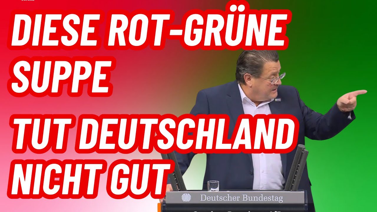 Rot-grüne 🔴🟢 Suppe?! Wollen wir nicht! 