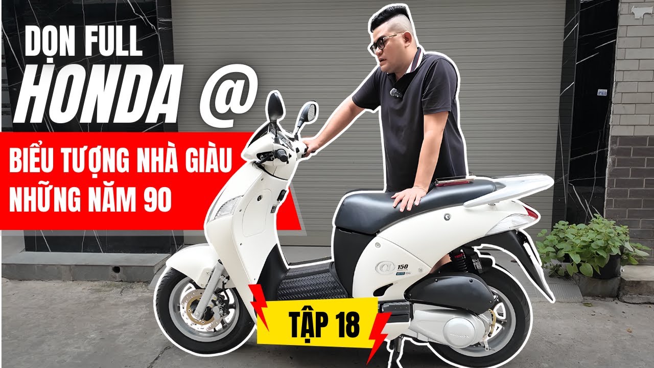 Sơn Dọn Honda @ - Biểu Tượng Cho Giới Nhà Giàu Những Năm 90 | Tâm Đắc Shop