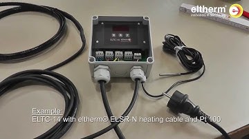 Temperature controller ELTC-14 (electrical heat trace)