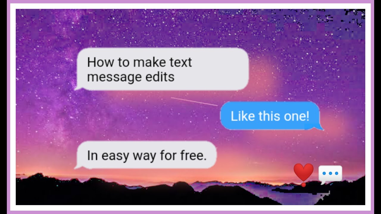how-to-make-text-message-edit-using-your-phone-easy-steps-youtube