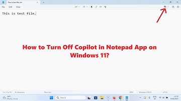 How to Turn Off Copilot in Notepad App  on Windows 11?